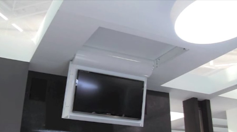 TV MOVING CHR - Staffe TV motorizzate da soffitto - Motorized TV